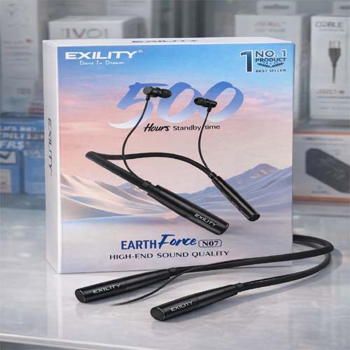 EXILITY EarthForce N07 Wireless Neckband Earphones